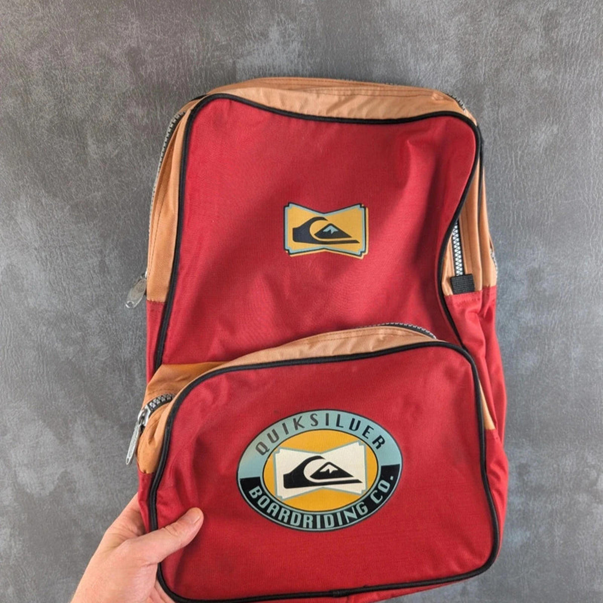 Quicksilver Bag Backpack Vintage 90s