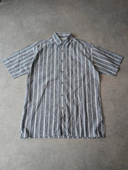 Vintage 1990s St Michael Shirt Men’s Medium Striped Casual Button Up