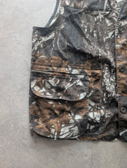 Vintage Utility Gilet Men's XL Camouflage Realtree Hunting Fishing Vest Multi