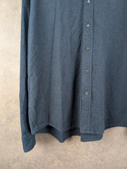 Ralph Lauren Shirt Mens XXL 2XL Navy Long Sleeve Cotton