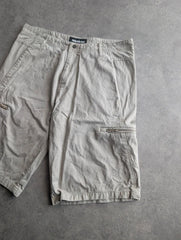 Quiksilver Shorts Men’s XL Beige Cargo Utility Long Shorts Y2K Skater Surfer
