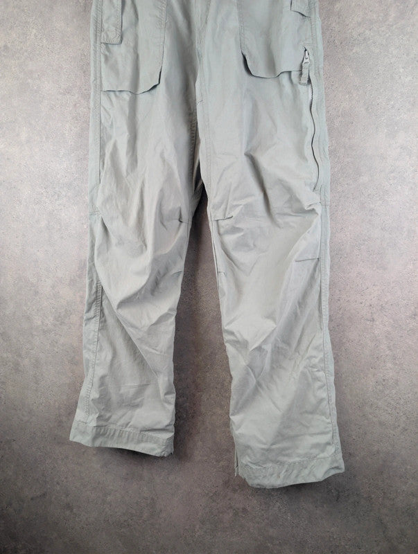 Next Trousers Mens W30 L31 Stone Y2K Gorpcore Tech Cargo