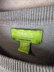 Feraud Jumper Mens M Medium Grey Knitted Pullover