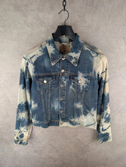 Rocky Jacket Womens M Medium Blue Denim Y2K