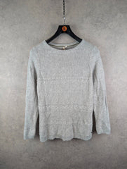 White Stuff Jumper Womens XXL 2XL Grey Knitted Pullover