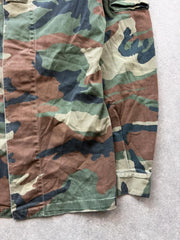Vintage 1990s Italian Army Jacket Men’s Medium Woodland Camouflage Military