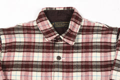 Uniqlo x Kiminori Morishita KM Overshirt Mens Small Check Plaid Shirt Jacket