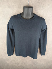 Hush Jumper Womens M Medium Navy Pullover Alpaca Wool