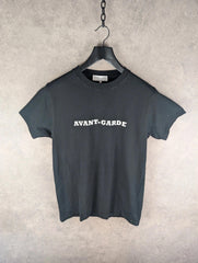 Maison Labiche T-Shirt Mens Large L Black Short Sleeve