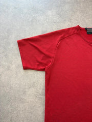 Nike T-Shirt Men’s Large Red Short Sleeve Activewear Gym Sports Y2K