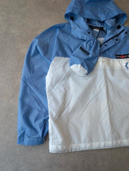 Misty Mountains Vintage 1990s Windbreaker Jacket Men’s Medium Packable Boxy