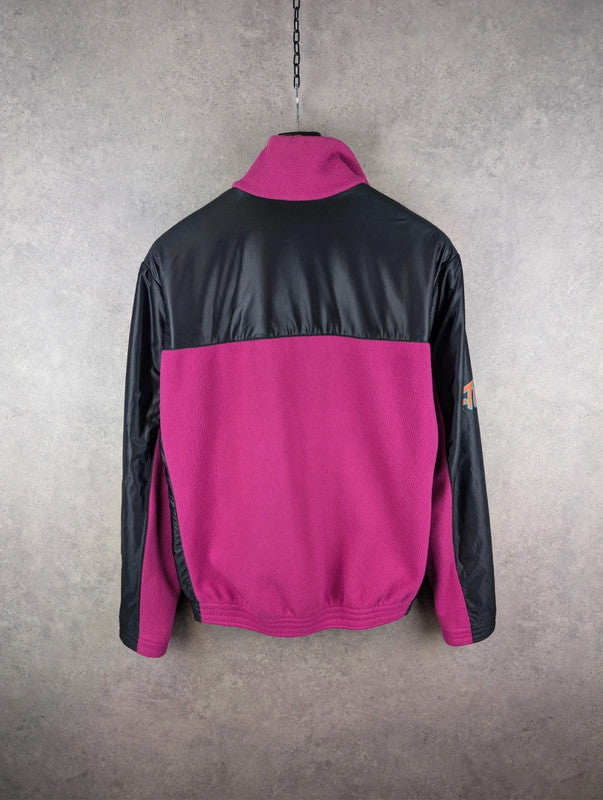 Vintage Fleece Jacket Mens Large L Full Zip 80s