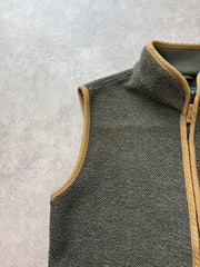 Milano Country Wear Gilet Men’s Small Green Fleece Bodywarmer Outdoor Country