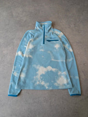 Berghaus Quarter Zip Fleece Jumper Women’s Size Small Blue Outdoor Hiking