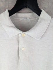 St Michael Polo Shirt Mens M Medium Beige