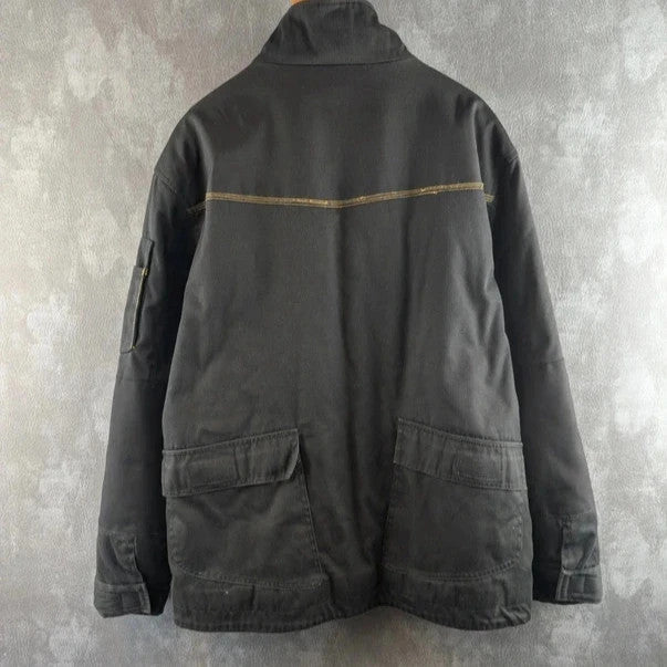 CAT Utility Workwear Jacket Heavy Duty Men's Medium Black