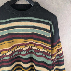 Vintage Jumper Mens XL Knitted Vintage Italian Coogi Style