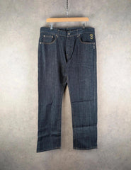 Criminal Damage Jeans Mens W36 L34 Straight Regular Blue Denim