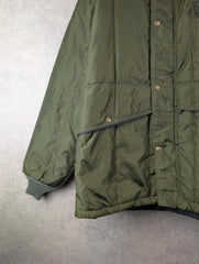 Refrigiwear Coat Mens XL Extra Large Green Blizzard Parka Vintage
