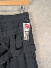 Criminal Damage Y2K Lattice Cargo Trousers Women’s XS Black