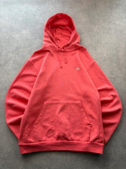 Adidas Hoodie Men’s Large Pink Skate Sportswear Activewear Gym Pullover