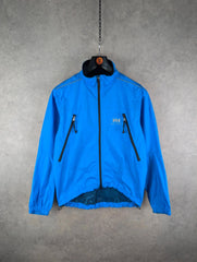 Hello Hansen Jacket Mens Small S Blue Waterproof Packable Full Zip