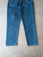 Lone Star Jeans Women’s 18 Vintage 1990s Barrel Leg Blue Denim High Waisted