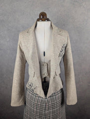 DKNY Y2K Tailored Blazer Women’s Extra Small Beige