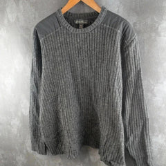Eddie Bauer Knitted Pullover Jumper Mens XL Grey