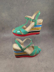 LK Bennet Shoes Espadrilles Womens UK Size 6 Multicoloured