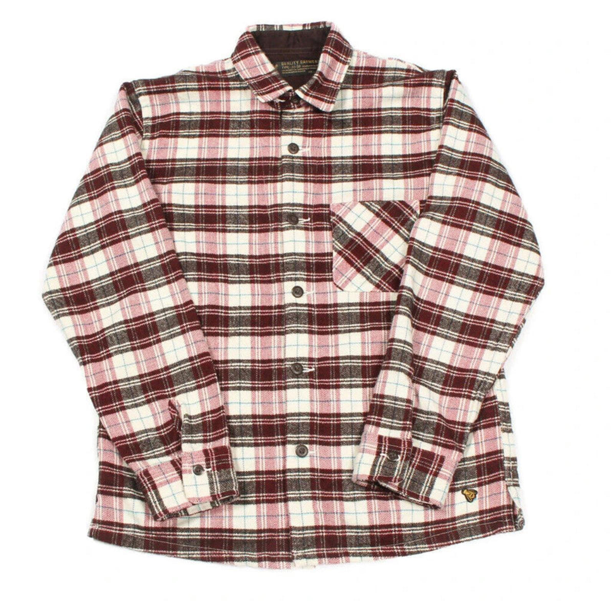 Uniqlo x Kiminori Morishita KM Overshirt Mens Small Check Plaid Shirt Jacket