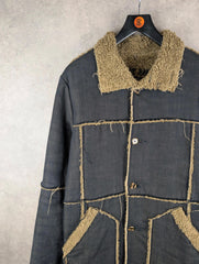 Teddy Smith Coat Womens M Medium Vintage Y2K Afghan