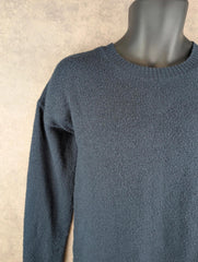 Hush Jumper Womens M Medium Navy Pullover Alpaca Wool