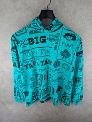 Tap & Tan Jumper Womens Extra Large XL Vintage 80s Hoodie Lightweight