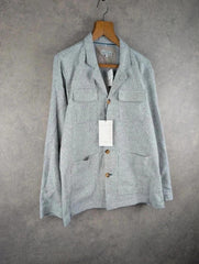 Ike Behar Jacket Mens Large L Chore Utility Ligfhtweight New