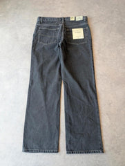 Le Shark Jeans Men’s W34 L30 Dark Wash Straight Leg Vintage 90s Deadstock Denim