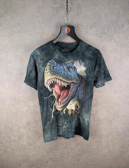 The Mountain Dinosaur T-Shirt Boys L Large Vintage 2009 Graphic Print Short Sleeve