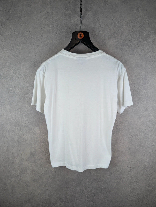 Umbro T-Shirt Mens Small S White Vintage 90s Short Sleeve