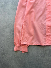 Vintage 1980s Blouse Women’s Medium Pink Pussy Bow