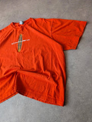 Vintage 1990s Oakley T Shirt Men’s XL Red Short Sleeve Boxy Surf Skate Y2K