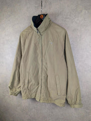 Gant Jacket Mens M Medium Beige Vintage 90s Fleece