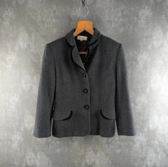 Lenny Jacket Womens S Small Black Blazer