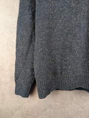Gap Jumper Mens Medium M Grey Pullover Knitted