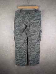 Ripcurl Trousers Mens W34 L33 Y2K Camo Cargo Surfing Ripstop