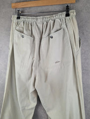 Quiksilver Trousers Mens M Medium Beige Y2K Surfing Skate