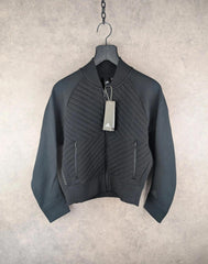 Adidas Jacket Womens S Small Black Full Zip Bomber Track Active