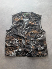 Vintage Utility Gilet Men's XL Camouflage Realtree Hunting Fishing Vest Multi