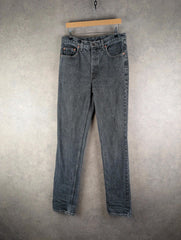 Levi's Jeans Womens W32 L35 Grey Vintage Orange Tag
