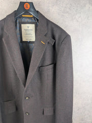 Vedonaire Blazer Mens XXL 2XL Brown Wool Jacket