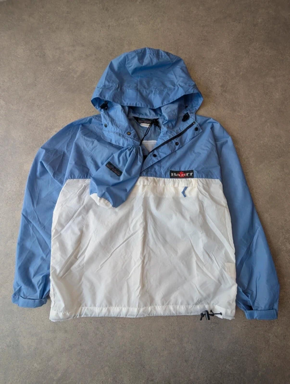 Misty Mountains Vintage 1990s Windbreaker Jacket Men’s Medium Packable Boxy